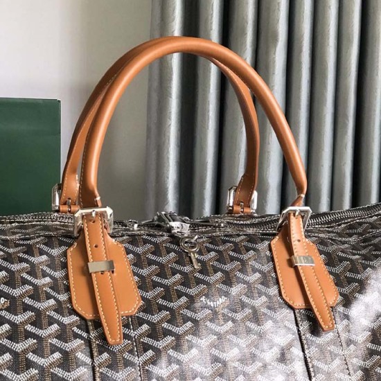 Replica Goyard Boston 50 Bag Tan