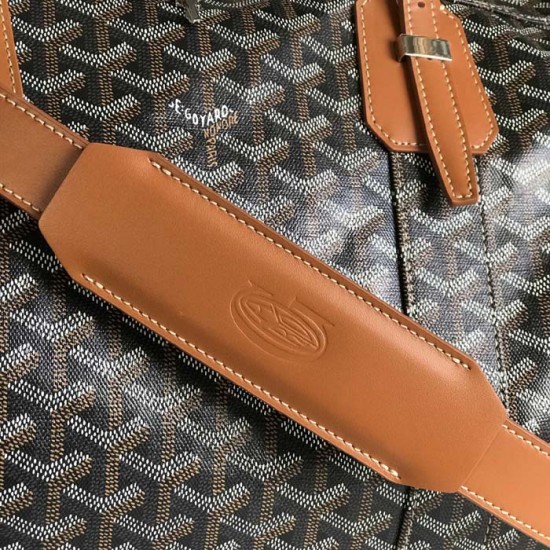 Replica Goyard Boston 50 Bag Tan