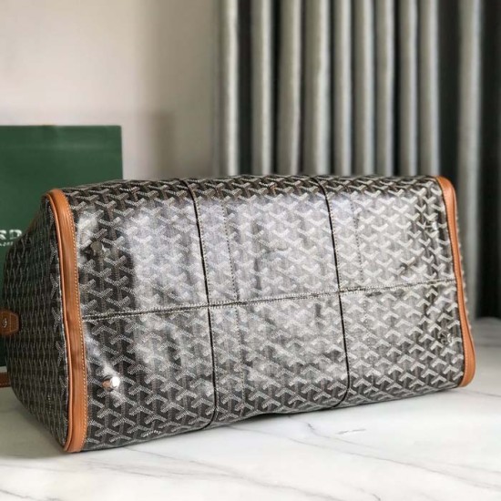 Goyard Boston 50 Bag Tan