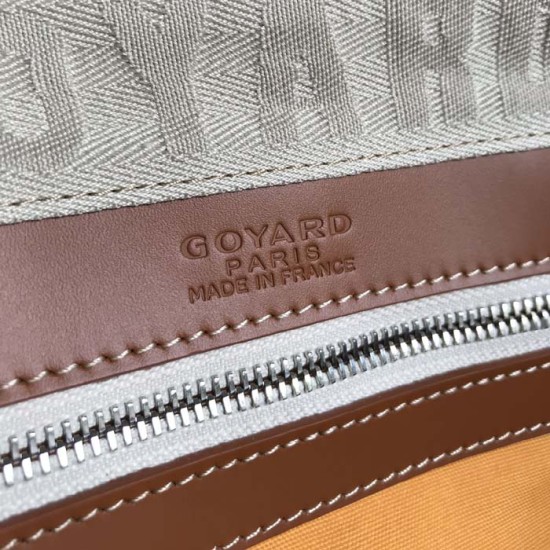 Goyard Boston 50 Bag Tan