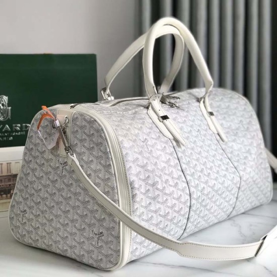 Replica Goyard Boston 50 Bag White