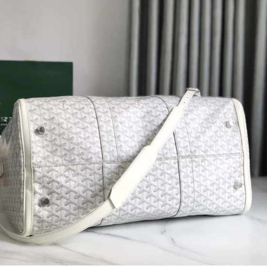 Replica Goyard Boston 50 Bag White