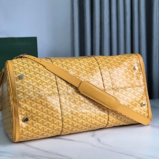 Goyard Boston 50 Bag Yellow