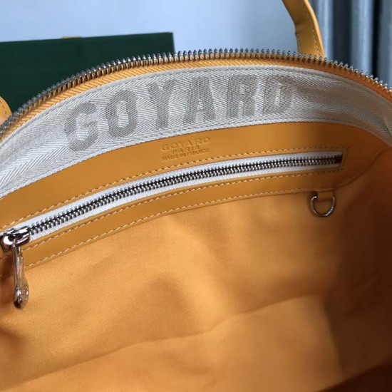 Replica Goyard Boston 50 Bag Yellow