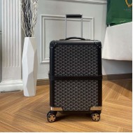 Replica Goyard Bourget PM Trolley Case Black