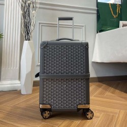 Replica Goyard Bourget PM Trolley Case Grey