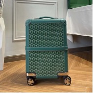 Replica Goyard Bourget PM Trolley Case Green