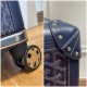 Goyard Bourget PM Trolley Case Navy