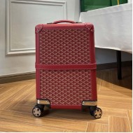 Replica Goyard Bourget PM Trolley Case Red