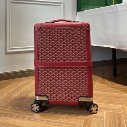 Replica Goyard Bourget PM Trolley Case Red