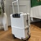 Replica Goyard Bourget PM Trolley Case White