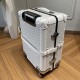 Replica Goyard Bourget PM Trolley Case White