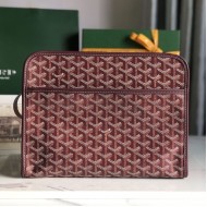 Replica Goyard Jouvence GM Toiletry Bag Burgundy