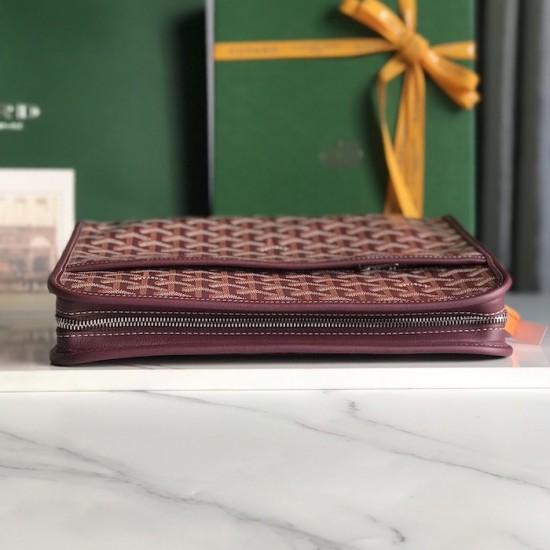 replica Go*ard jouvence gm toiletry bag burgundy