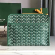 Replica Goyard Jouvence GM Toiletry Bag Green