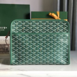 Replica Goyard Jouvence GM Toiletry Bag Green