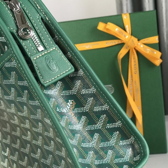 Replica Goyard Jouvence GM Toiletry Bag Green