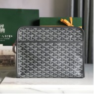 Replica Goyard Jouvence GM Toiletry Bag Grey