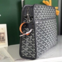 Replica Goyard Jouvence GM Toiletry Bag Grey