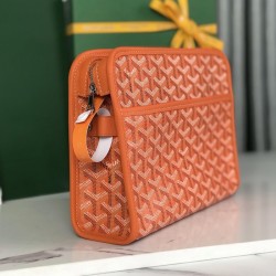 Replica Goyard Jouvence GM Toiletry Bag Orange