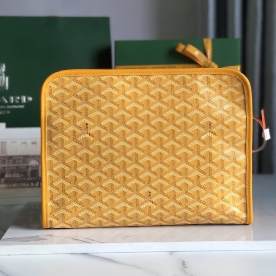 replica Go*ard jouvence gm toiletry bag yellow