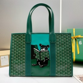 Go yard Villette Tote Bag MM Green