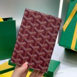 Go yard Grenelle Passport Cover Burgundy