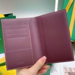 Go yard Grenelle Passport Cover Burgundy