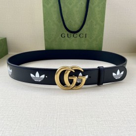 adidas x Gucci GG Marmont belt Black