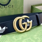 adidas x Gucci GG Marmont belt Black