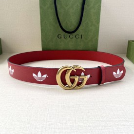 Replica adidas x Gucci GG Marmont belt