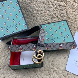 Replica disney x gucci belt 