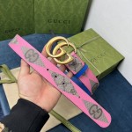 Gucci GG Marmont wide belt‎ Pink