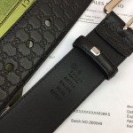 Gucci Signature belt with square buckle Black