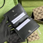 Gucci x Balenciaga The Hacker Project Card Case Wallet Black