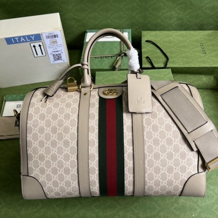 Gucci Ophidia duffle bag ‎681295 Beige