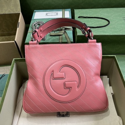 Gucci Blondie small tote bag pink ‎751518