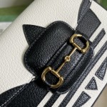 adidas x Gucci Horsebit 1955 mini bag ‎658574 White