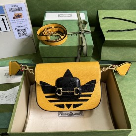 Replica adidas x Gucci Horsebit 1955 mini bag