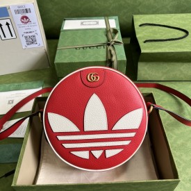 adidas x Gucci Ophidia shoulder bag ‎702626 Red