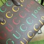 Gucci 100 large tote bag brown ‎676667