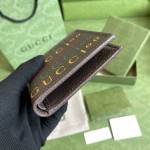 Gucci 100 wallet brown ‎676238