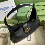 Gucci Aphrodite medium shoulder bag ‎726274 Black