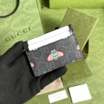 Gucci Bestiary card case with bees ‎451277