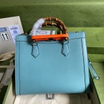 Gucci Diana medium tote bag Blue 655658