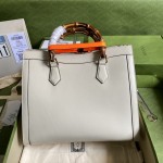 Gucci Diana medium tote bag White 655658