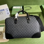 Gucci Duffle bag with Interlocking G ‎696014 Black