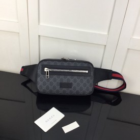 Replica Gucci GG Black belt bag