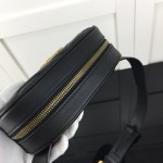 Gucci GG Marmont matelassé leather belt bag black