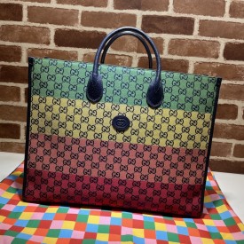 Gucci GG Multicolour large tote bag 659980